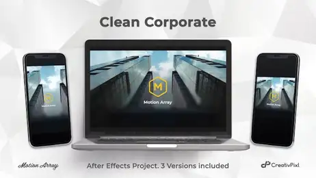 Clean Corporate Freebies template preview