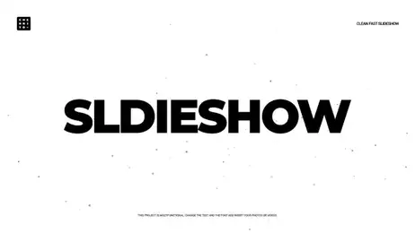 Clean Fast Slideshow Freebies template preview