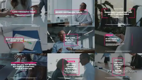 Clean Typography Titles Freebies template preview