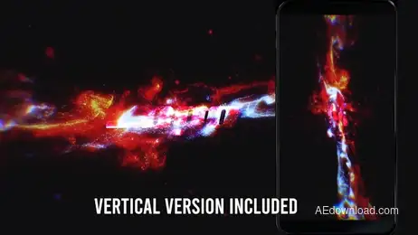 Color Explosion Logo Reveal Freebies template preview