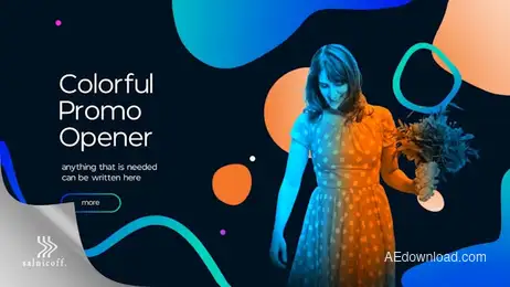 Colorful Promo Opener Freebies template preview