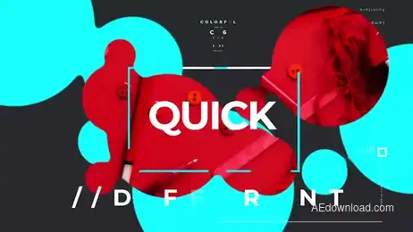 Colorful Typographic Opener Freebies template preview