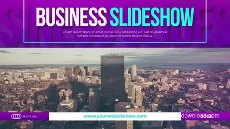 Corporate Business Slideshow Freebies template preview