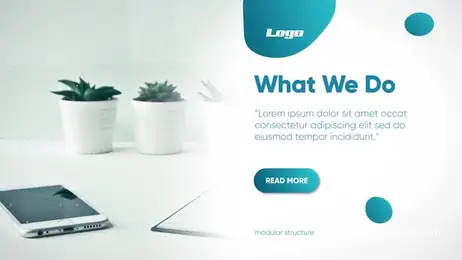 Corporate Presentation Freebies template preview