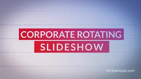 Corporate Rotating Slideshow Freebies template preview