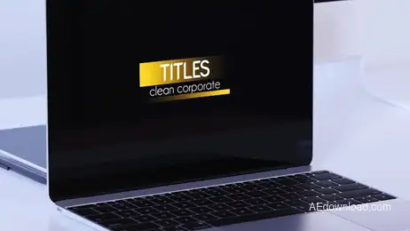 Corporate Titles Freebies template preview