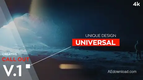 Creative Call Out 4k V.1 Freebies template preview