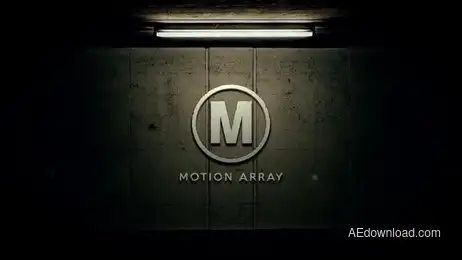 Dark Room Logo Reveal Freebies template preview