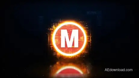 Digital Logo Opener Freebies template preview