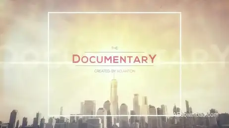 Documentary Intro Freebies template preview