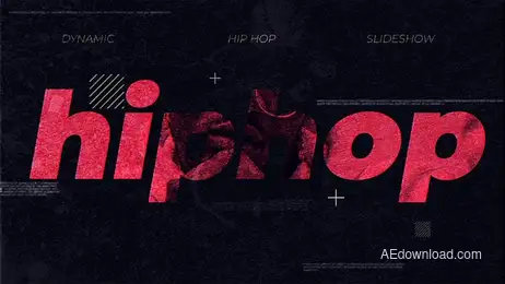 Dynamic Hip Hop Slideshow Freebies template preview