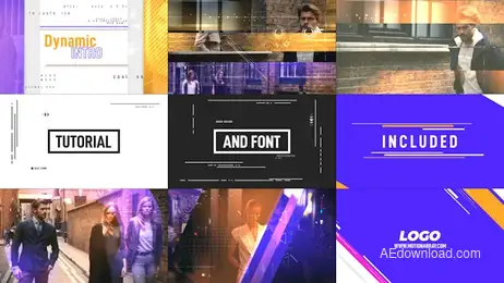 Dynamic Intro Freebies template preview