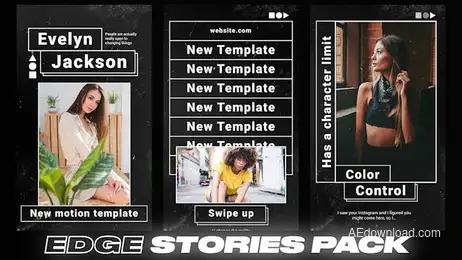 Edge Promo Stories Pack Freebies template preview