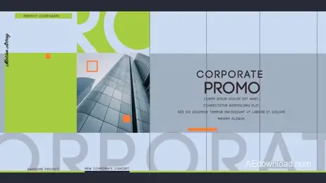 Elegant Corporate Presentation Freebies template preview