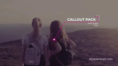 Elegant Minimal Callouts Freebies template preview