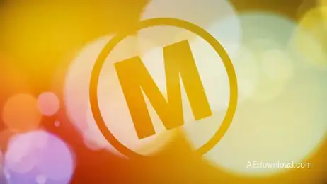 Elegant Particles Logo Reveal Freebies template preview