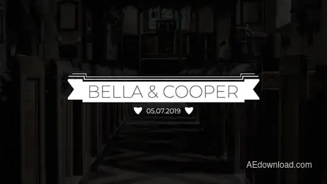 Elegant & Smooth Wedding Titles 4K Freebies template preview