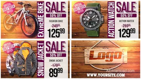 Extreme Sale Freebies template preview