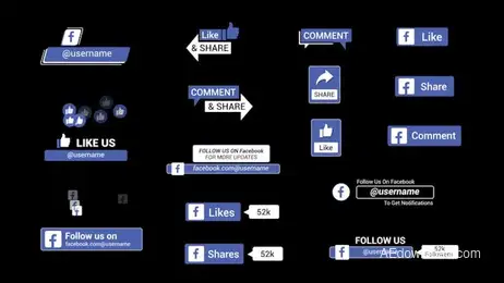 Facebook Titles Freebies template preview