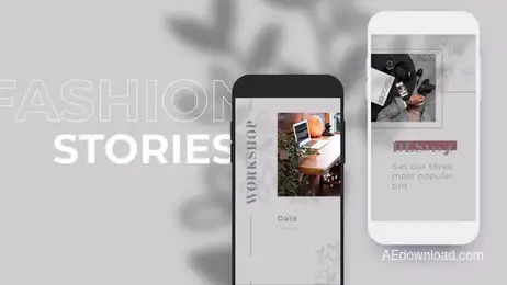 Fashion Blog Stories Instagram Pack Freebies template preview