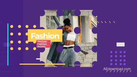 Fashion Colorful Intro Freebies template preview