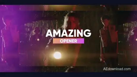 Fashion Media Opener Slideshow Freebies template preview