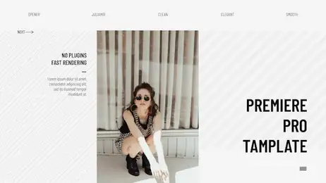 Fashion Slideshow Freebies template preview
