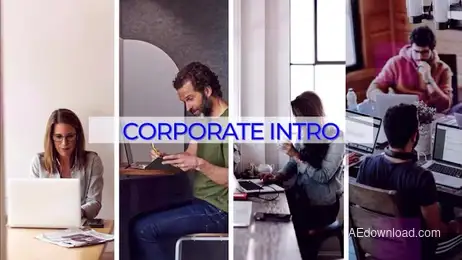 Fast Corporate Intro Freebies template preview