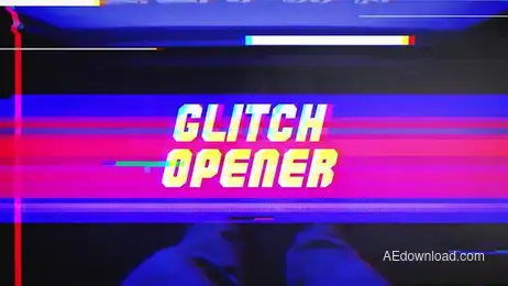 Fast Glitch Opener Freebies template preview