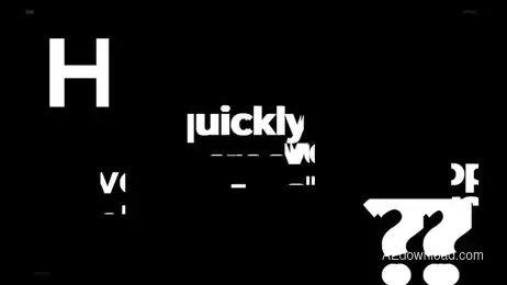 Fast Titles Opener Freebies template preview