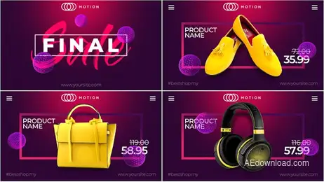 Final Sale - Online Market Freebies template preview