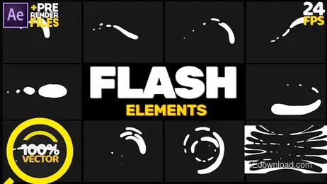 Flash Elements Freebies template preview