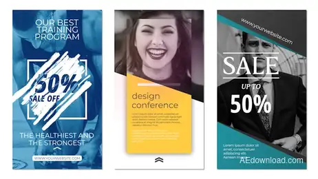 Fresh Instagram Stories Freebies template preview