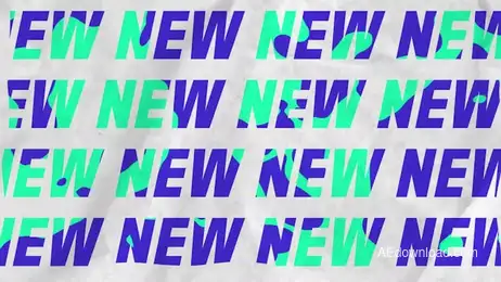 Fresh Typography Intro Freebies template preview