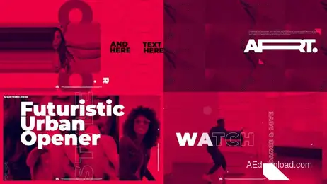 Futuristic Urban Opener Freebies template preview