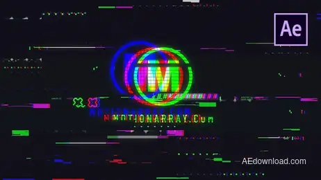 Game Glitch Logo Freebies template preview