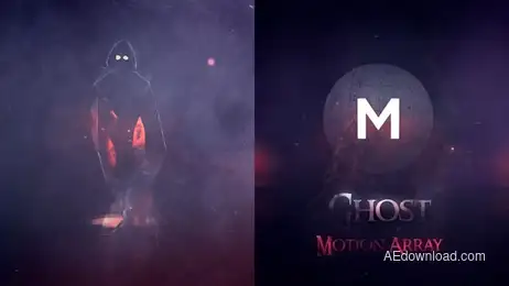 Ghost Logo Reveal Freebies template preview