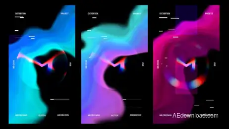 Glitch Aberration Logo Freebies template preview