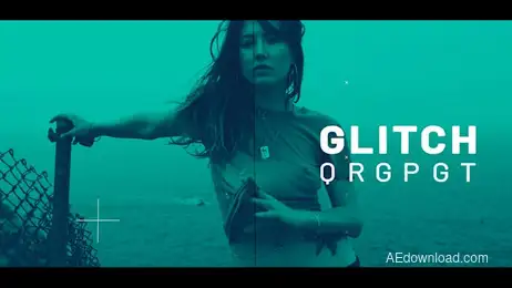 Glitch Slideshow Freebies template preview