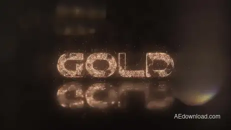 Glitter Logo Freebies template preview