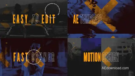 Grunge Opener Freebies template preview