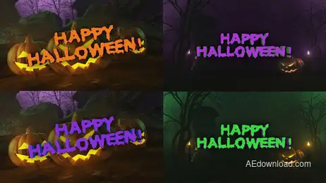 Happy Halloween Freebies template preview