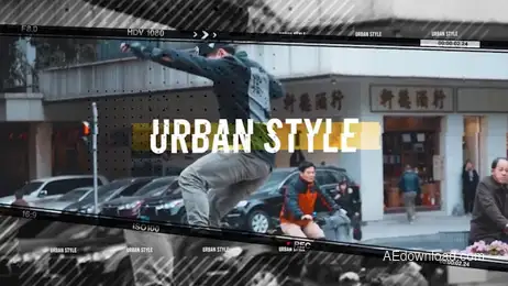 Hip-Hop Urban Opener Freebies template preview