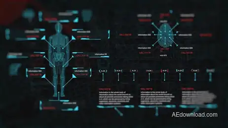 HUD High Tech Freebies template preview