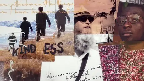 Human Being Photo Slideshow Freebies template preview