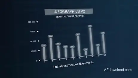Infographics: Vertical Chart Creator V2 Freebies template preview