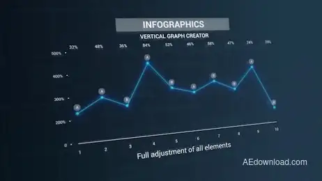 Infographics: Vertical Graph Creator V 2 Freebies template preview