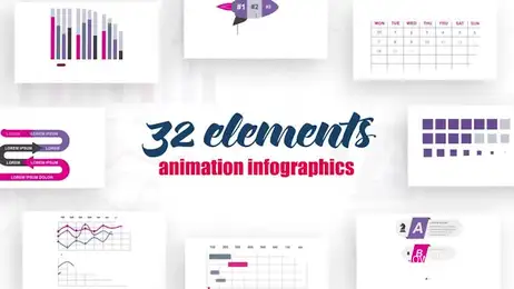 Infographics Vol.14 Freebies template preview