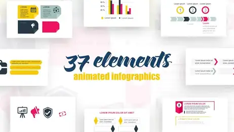 Infographics Vol.31 Freebies template preview