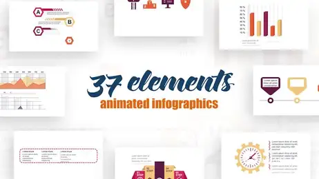 Infographics Vol.32 Freebies template preview